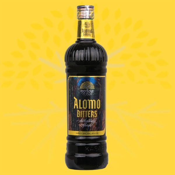 Alomo Bitters bottle