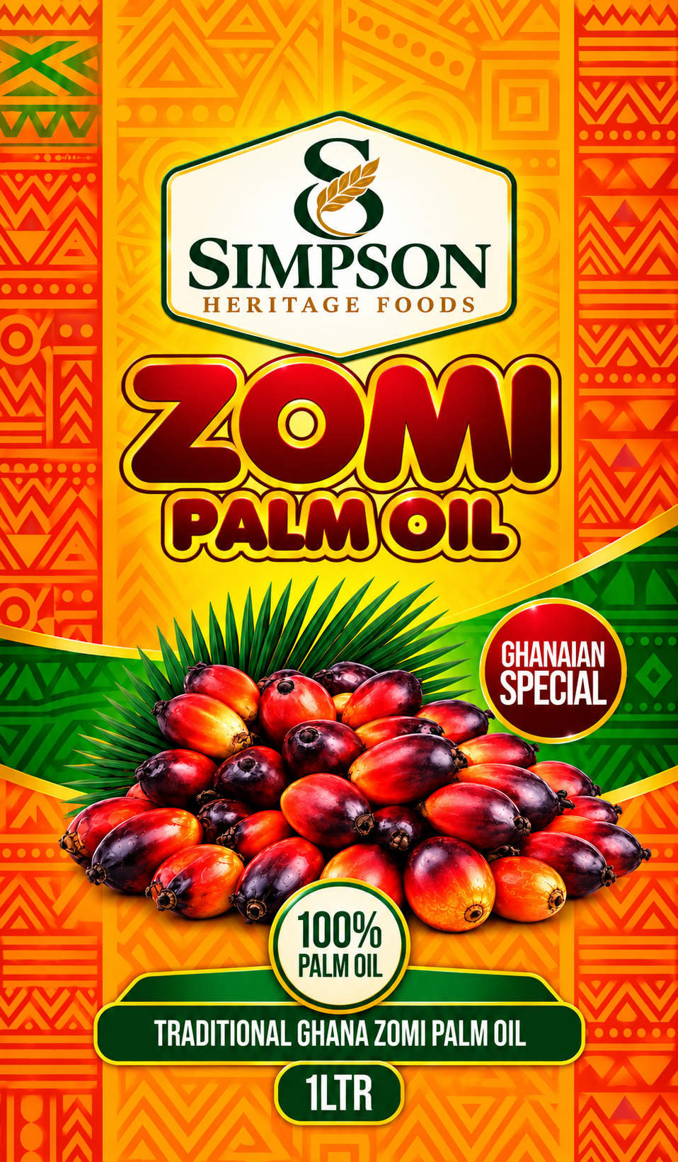 Zomi Palm Oil product artwork