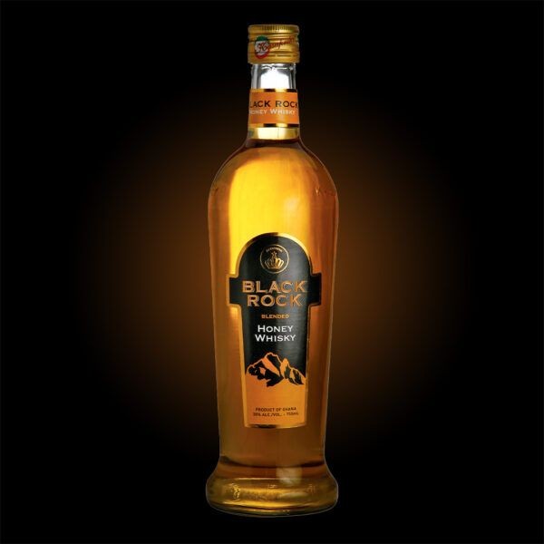 Black Rock Honey Whisky bottle