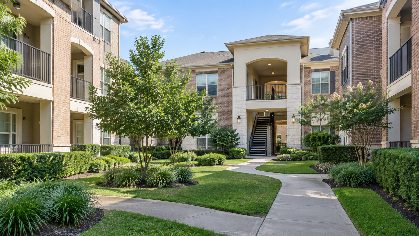 Managed residential setting used to illustrate coordination questions