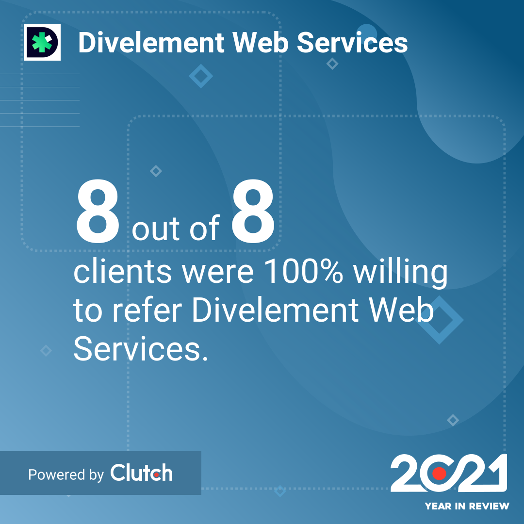 Divelement Web Services’ Clutch Year in Review