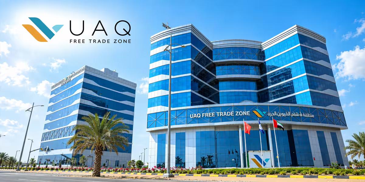 UAQ Free Trade Zone office building in Umm Al Quwain