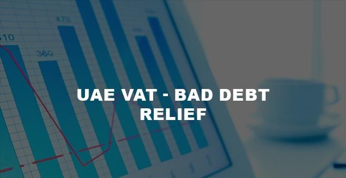 UAE VAT-Bad Debt Relief