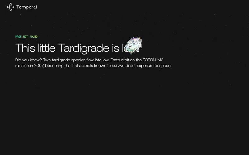 Temporal customer logos page