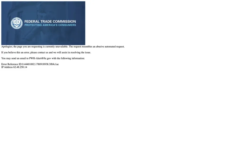 FTC press release titled "Air AI, Its Owners Will be Banned from Marketing Business Opportunities to Settle FTC Charges Company Misled Consumers"