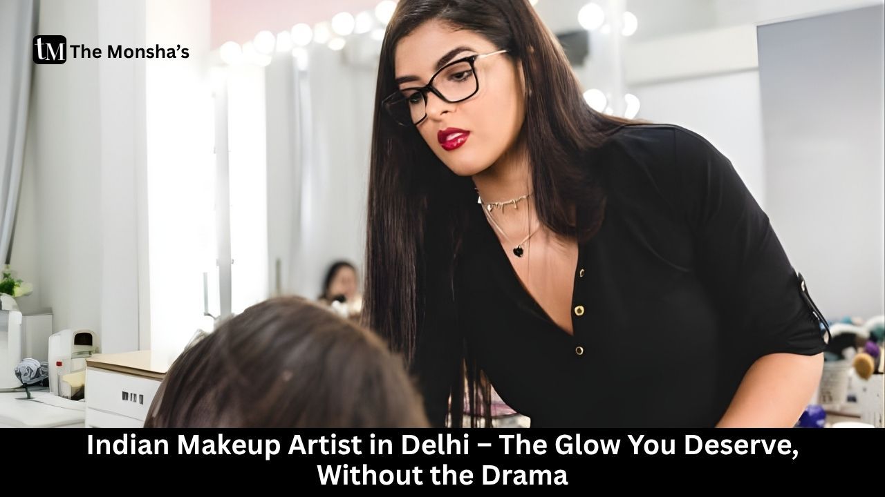 Indian Makeup Artist in Delhi – The Glow You Deserve, Without the Drama