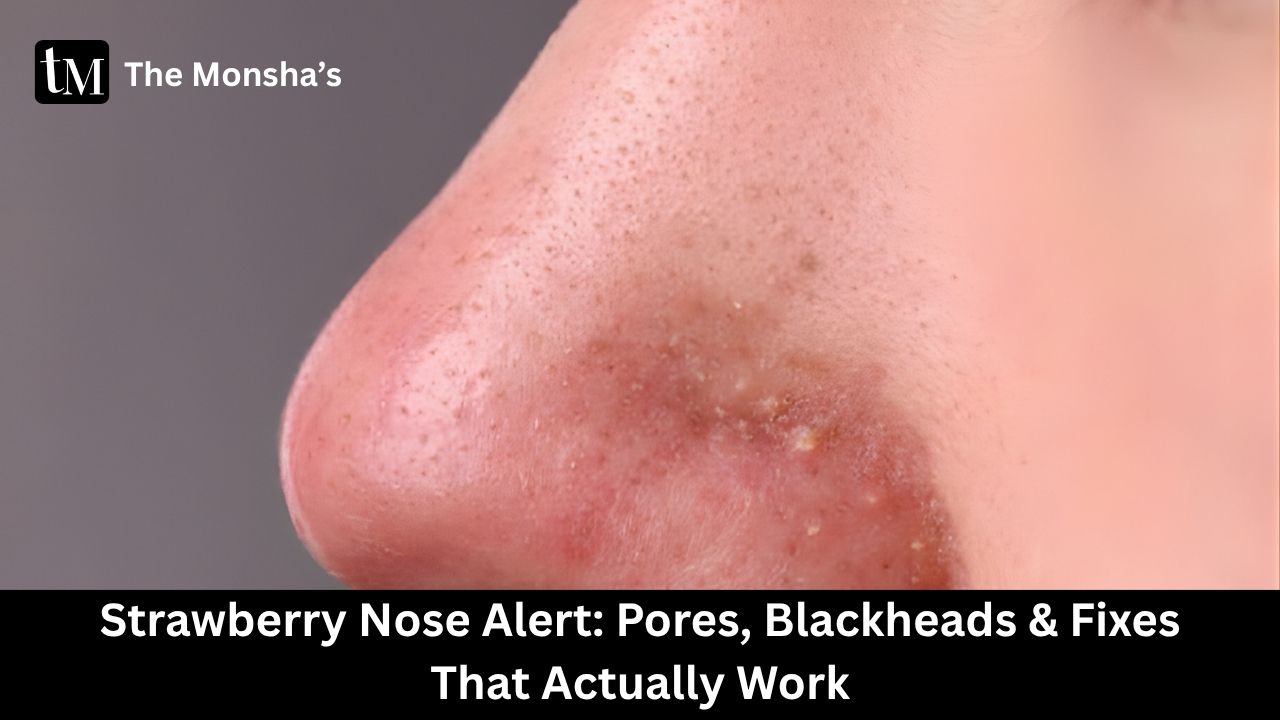 Strawberry Nose Alert: Pores, Blackheads & Fixes That Actually Work