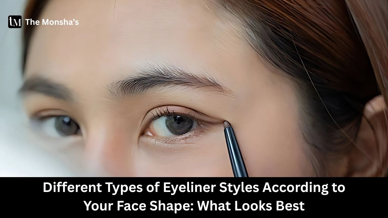 Different Types of Eyeliner Styles According to Your Face Shape: What Looks Best