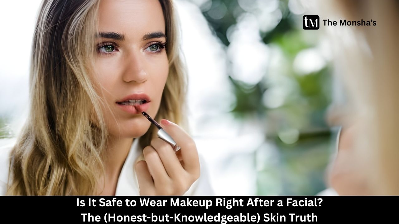 Is It Safe to Wear Makeup Right After a Facial? The (Honest-but-Knowledgeable) Skin Truth
