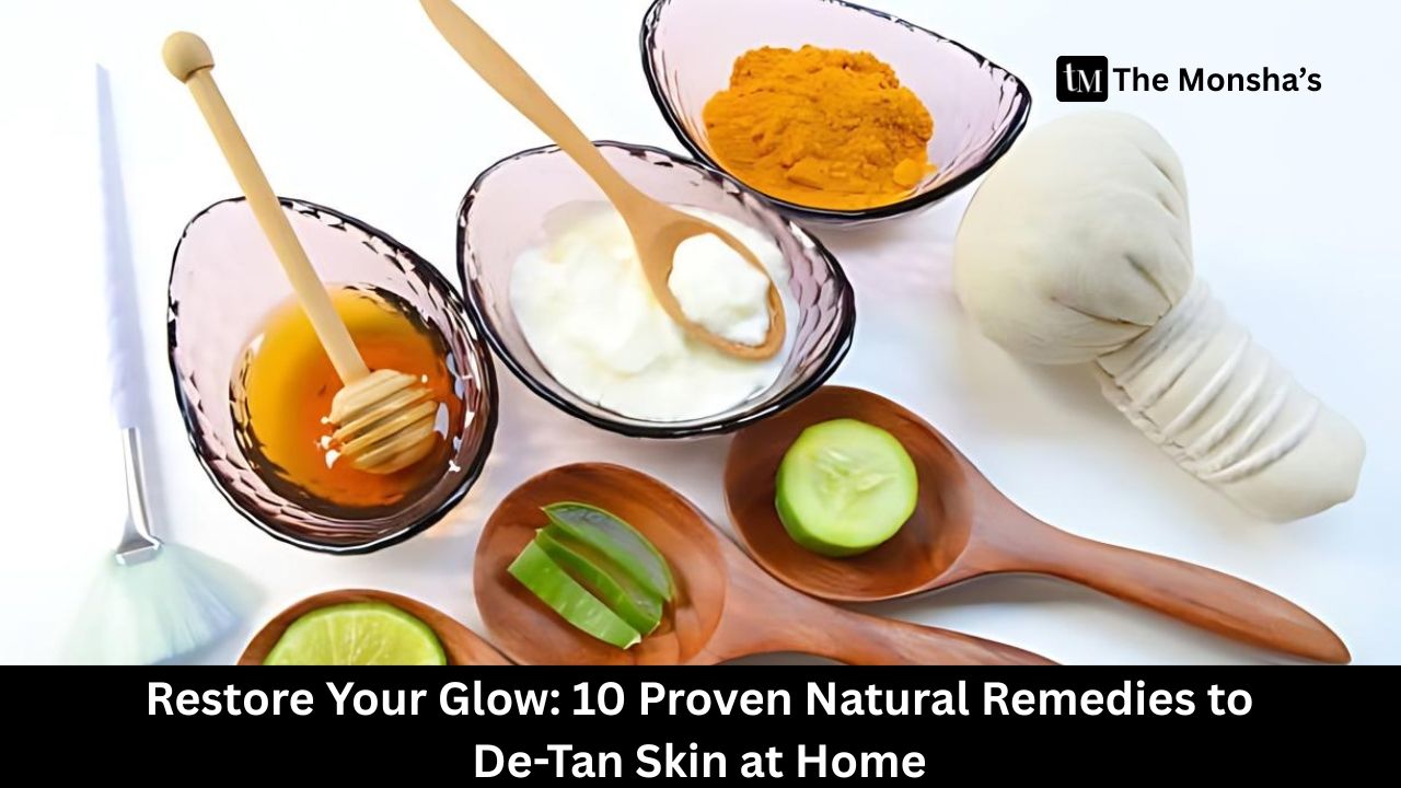 Restore Your Glow: 10 Proven Natural Remedies to De-Tan Skin at Home 