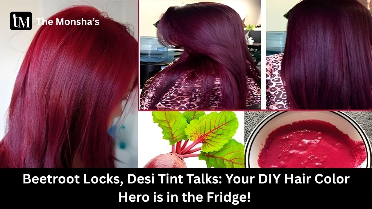 Beetroot Locks, Desi Tint Talks: Your DIY Hair Color Hero is in the Fridge! 