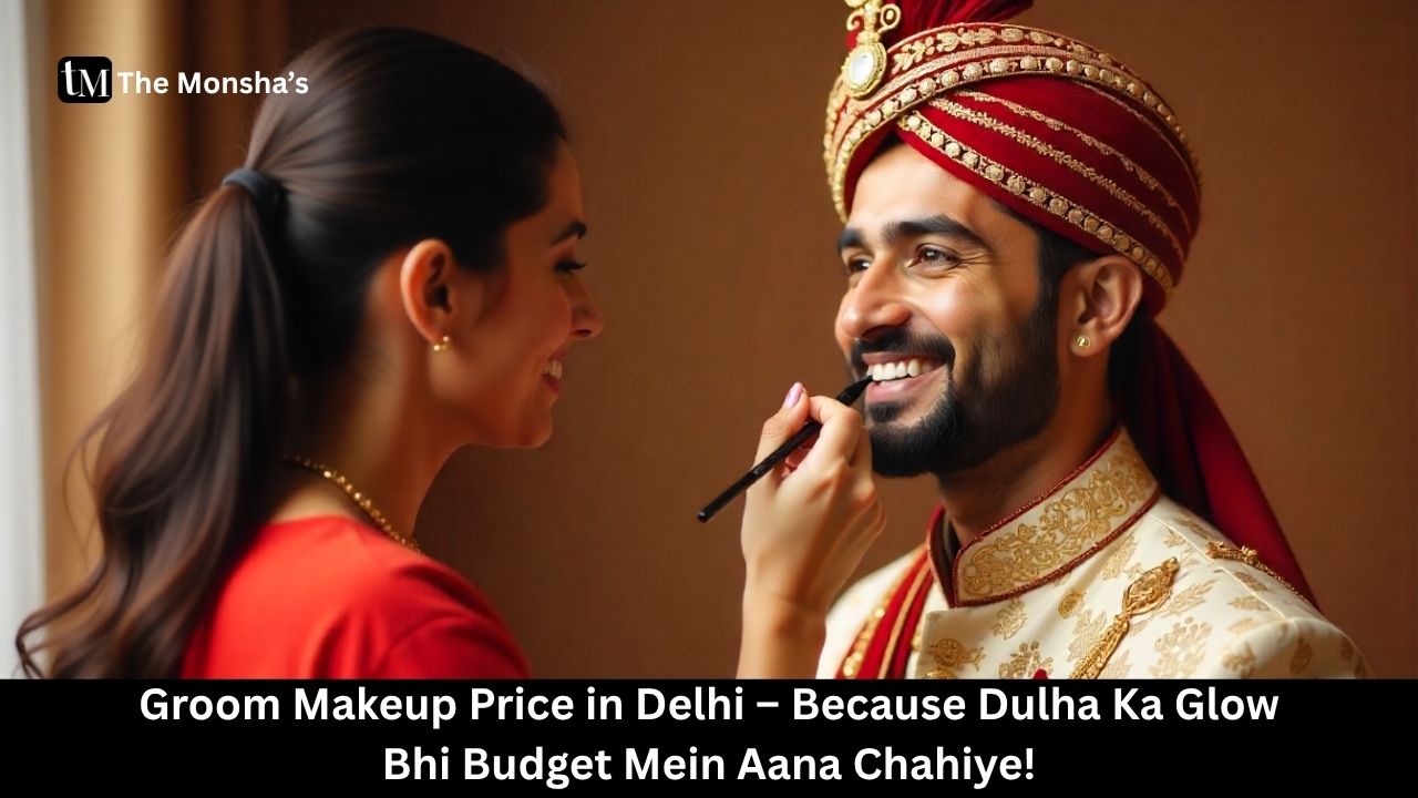 Groom Makeup Price in Delhi – Because Dulha Ka Glow Bhi Budget Mein Aana Chahiye! 