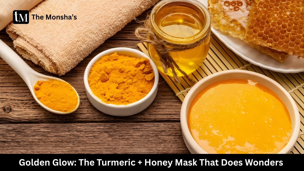 Golden Glow: The Turmeric + Honey Mask That Does Wonders
