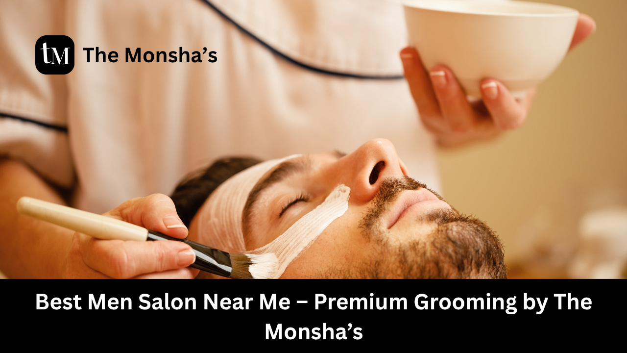 Best Men Salon Near Me – Premium Grooming by The Monsha’s
