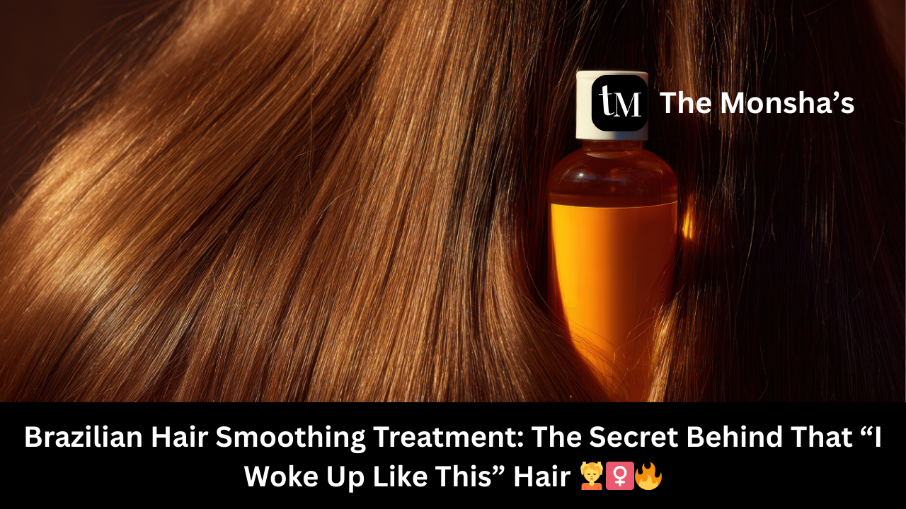 Brazilian Hair Smoothing Treatment: The Secret Behind That “I Woke Up Like This” Hair 💆‍♀️🔥