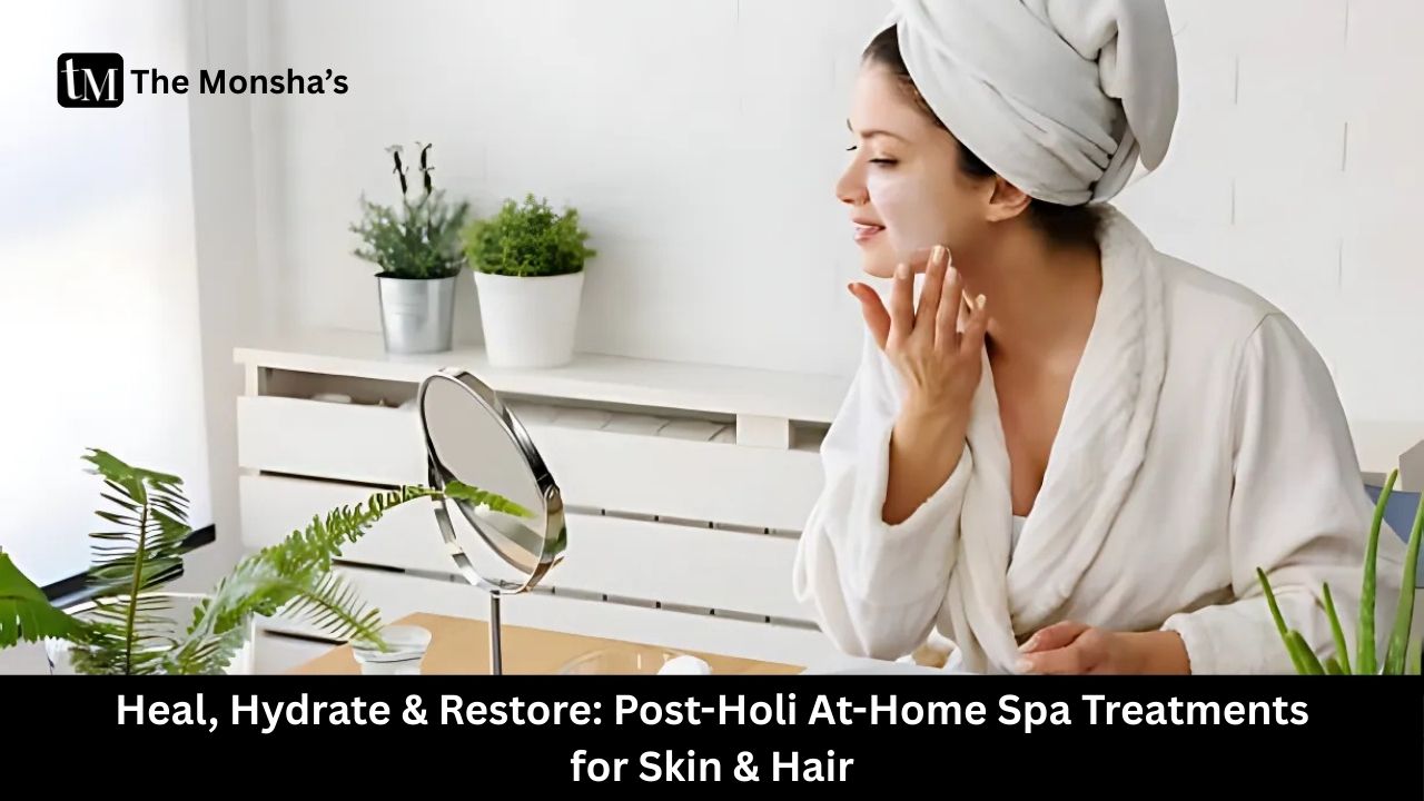 Heal, Hydrate & Restore: Post-Holi At-Home Spa Treatments for Skin & Hair