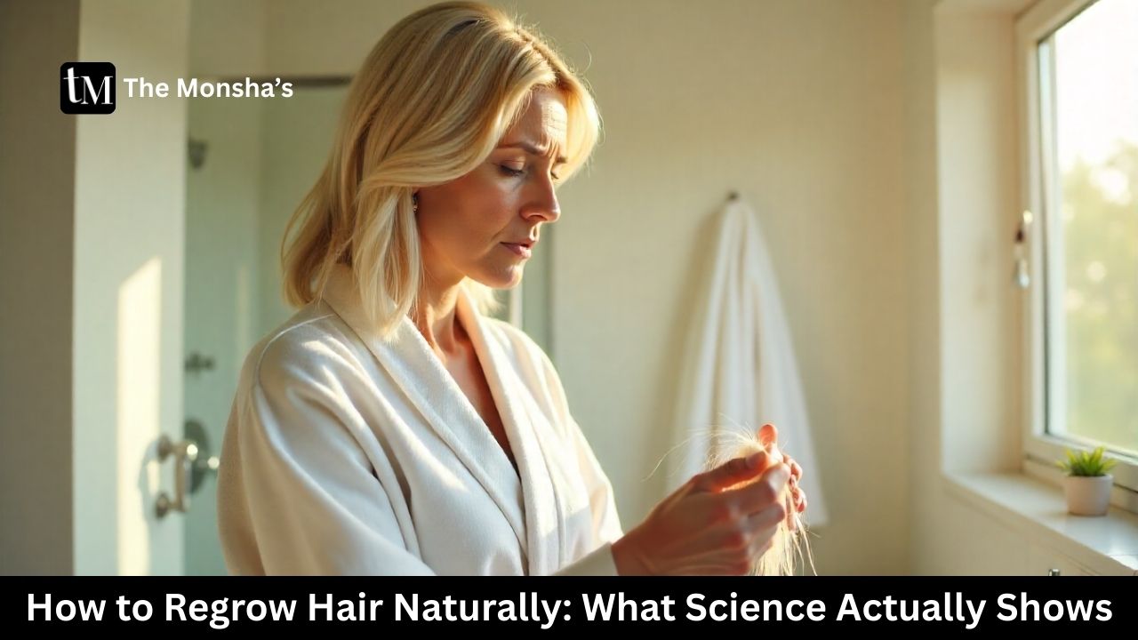 How to Regrow Hair Naturally: What Science Actually Shows