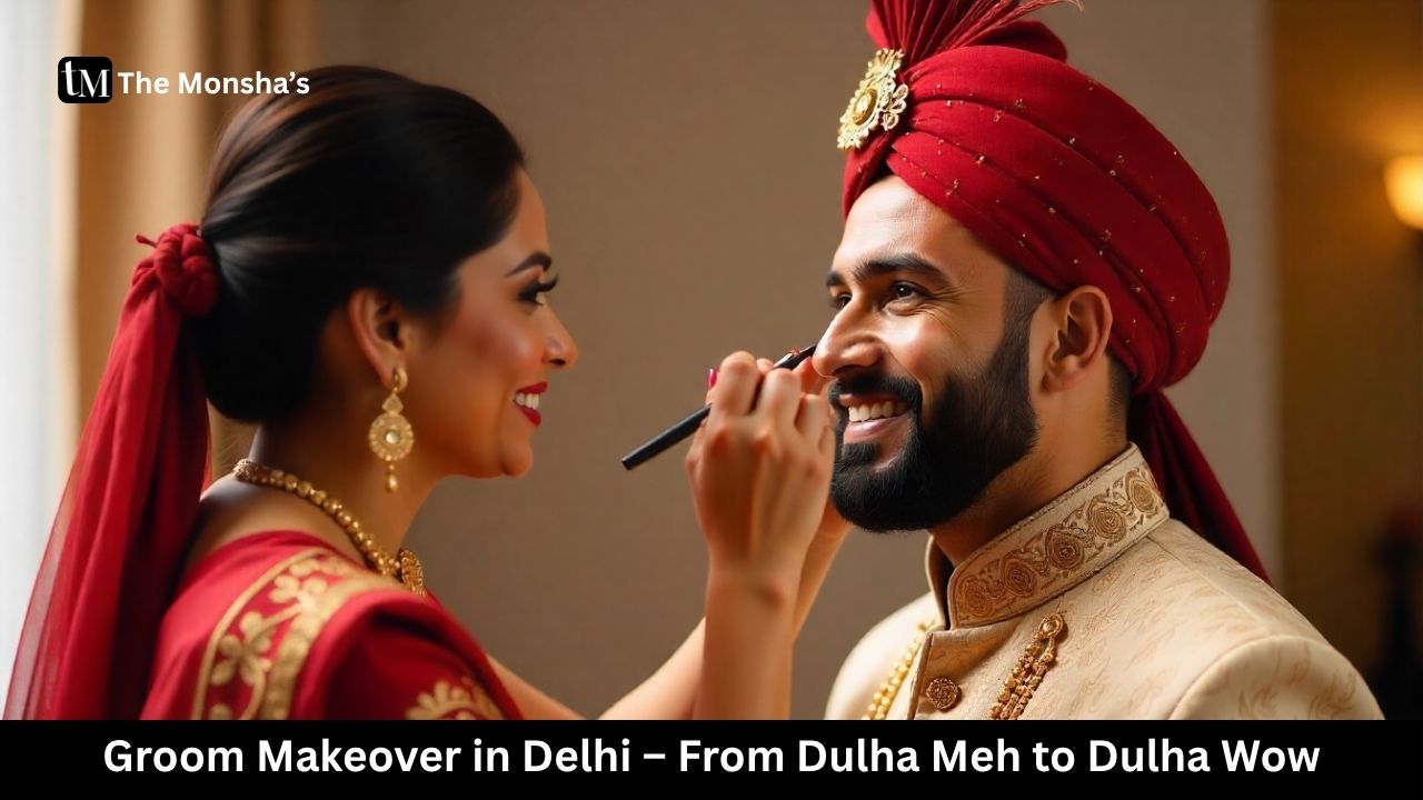 Groom Makeover in Delhi – From Dulha Meh to Dulha Wow