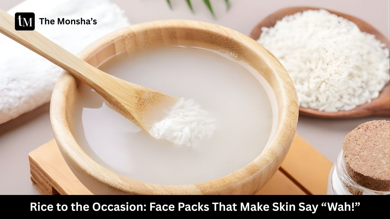 Rice to the Occasion: Face Packs That Make Skin Say “Wah!”