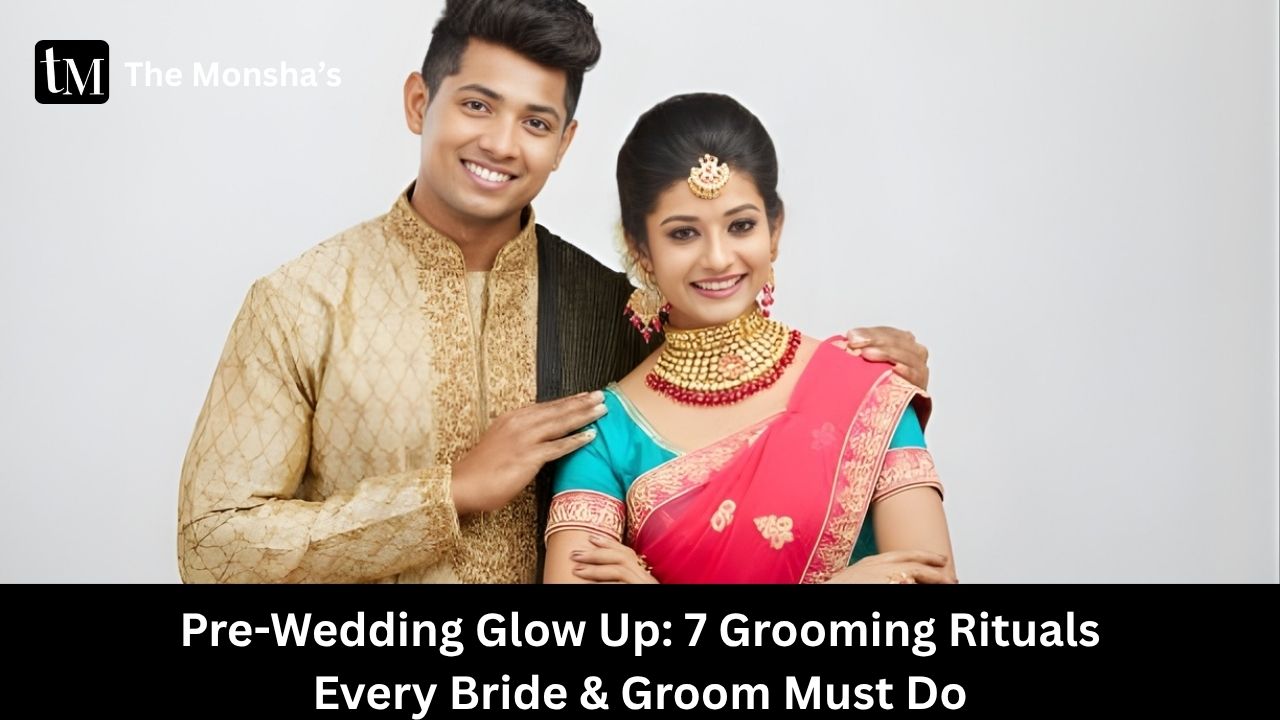 Pre-Wedding Glow Up: 7 Grooming Rituals Every Bride & Groom Must Do