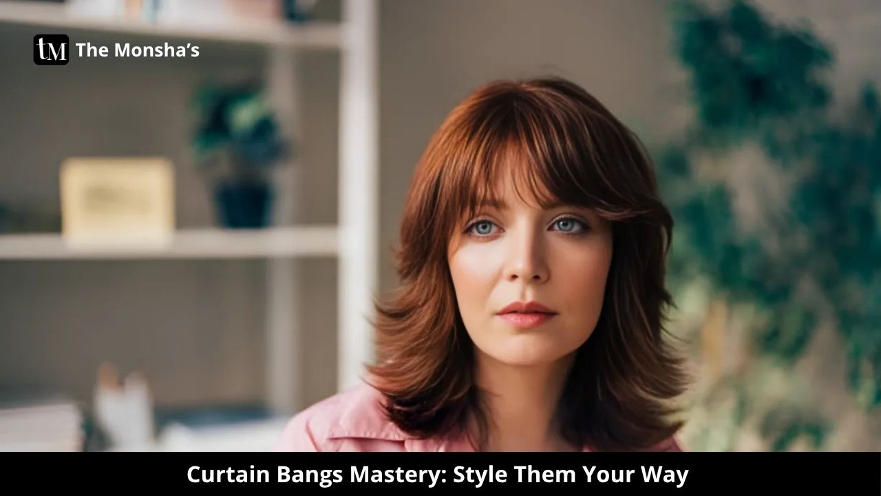 Curtain Bangs Mastery: Style Them Your Way 