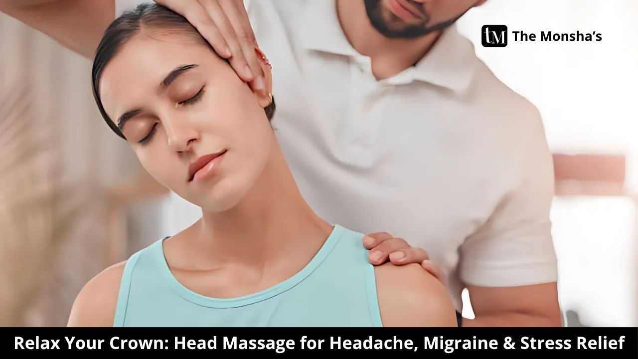 Relax Your Crown: Head Massage for Headache, Migraine & Stress Relief 