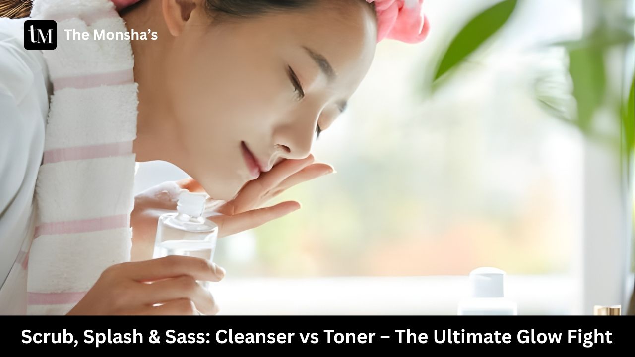 Scrub, Splash & Sass: Cleanser vs Toner – The Ultimate Glow Fight
