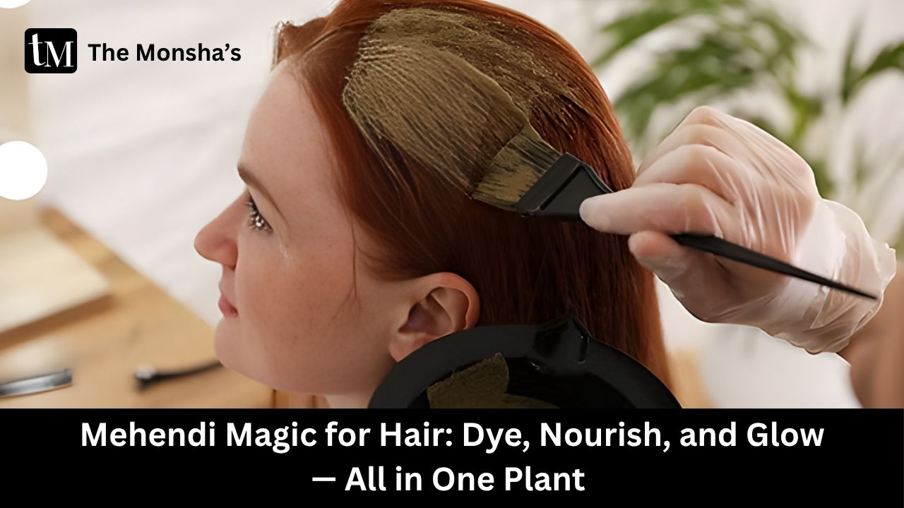 Mehendi Magic for Hair: Dye, Nourish, and Glow — All in One Plant 