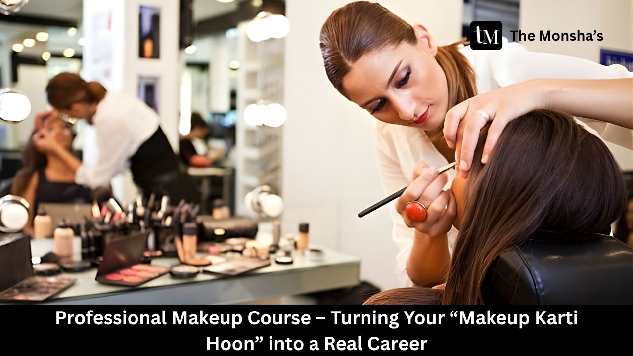 Professional Makeup Course – Turning Your “Makeup Karti Hoon” into a Real Career