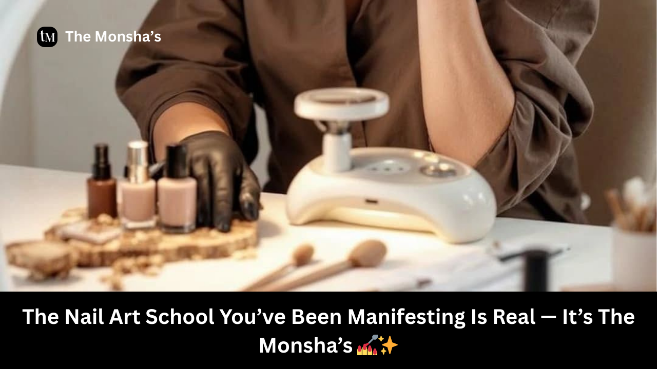 The Nail Art School You’ve Been Manifesting Is Real — It’s The Monsha’s 💅✨