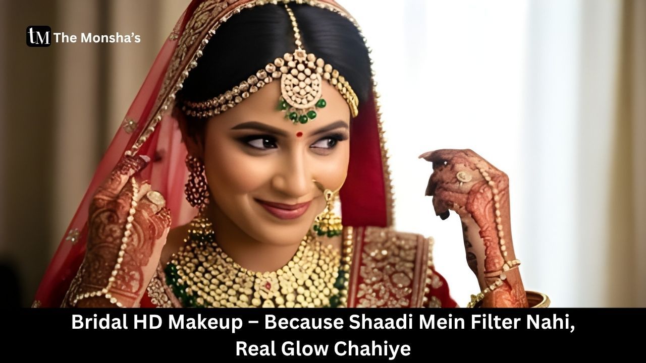 Bridal HD Makeup – Because Shaadi Mein Filter Nahi, Real Glow Chahiye
