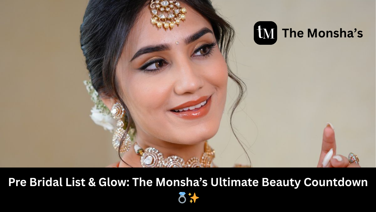 Pre Bridal List & Glow: The Monsha’s Ultimate Beauty Countdown 💍✨