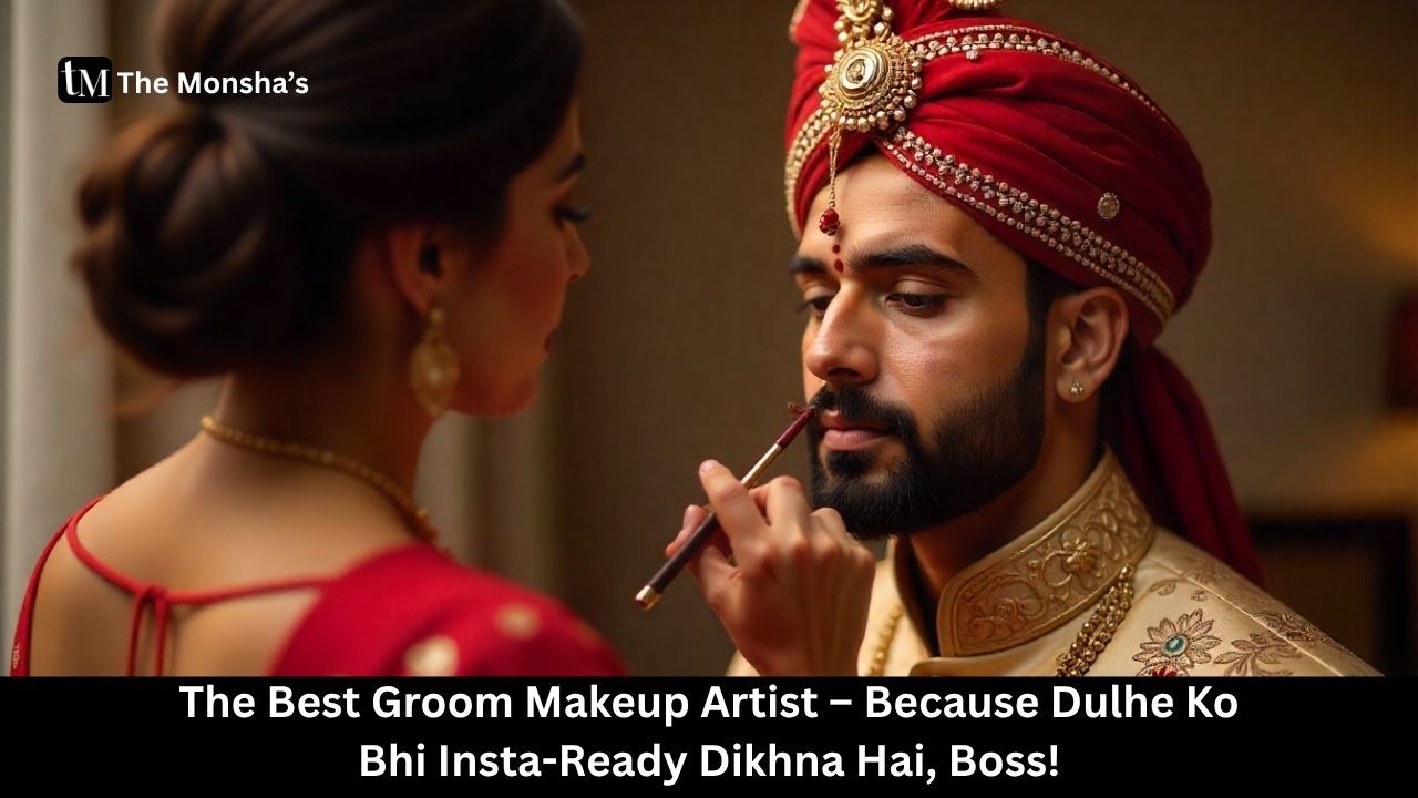 The Best Groom Makeup Artist – Because Dulhe Ko Bhi Insta-Ready Dikhna Hai, Boss!