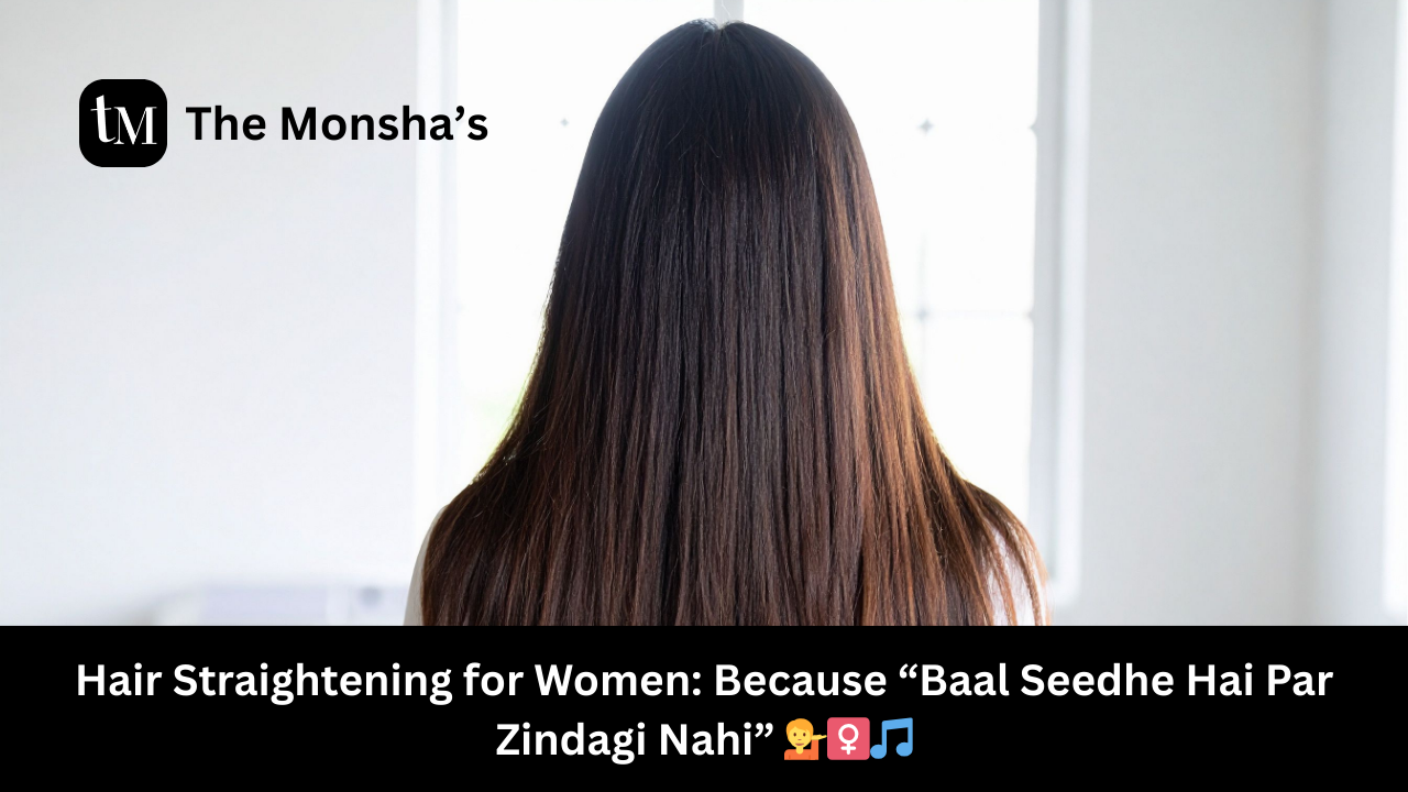 Hair Straightening for Women: Because “Baal Seedhe Hai Par Zindagi Nahi” 💁‍♀️🎵