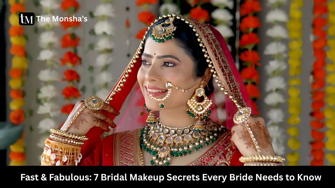 Fast & Fabulous: 7 Bridal Makeup Secrets Every Bride Needs to Know