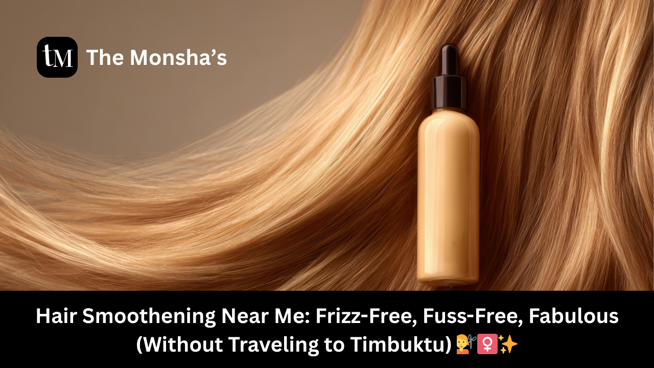 Hair Smoothening Near Me: Frizz-Free, Fuss-Free, Fabulous (Without Traveling to Timbuktu) 💇‍♀️✨