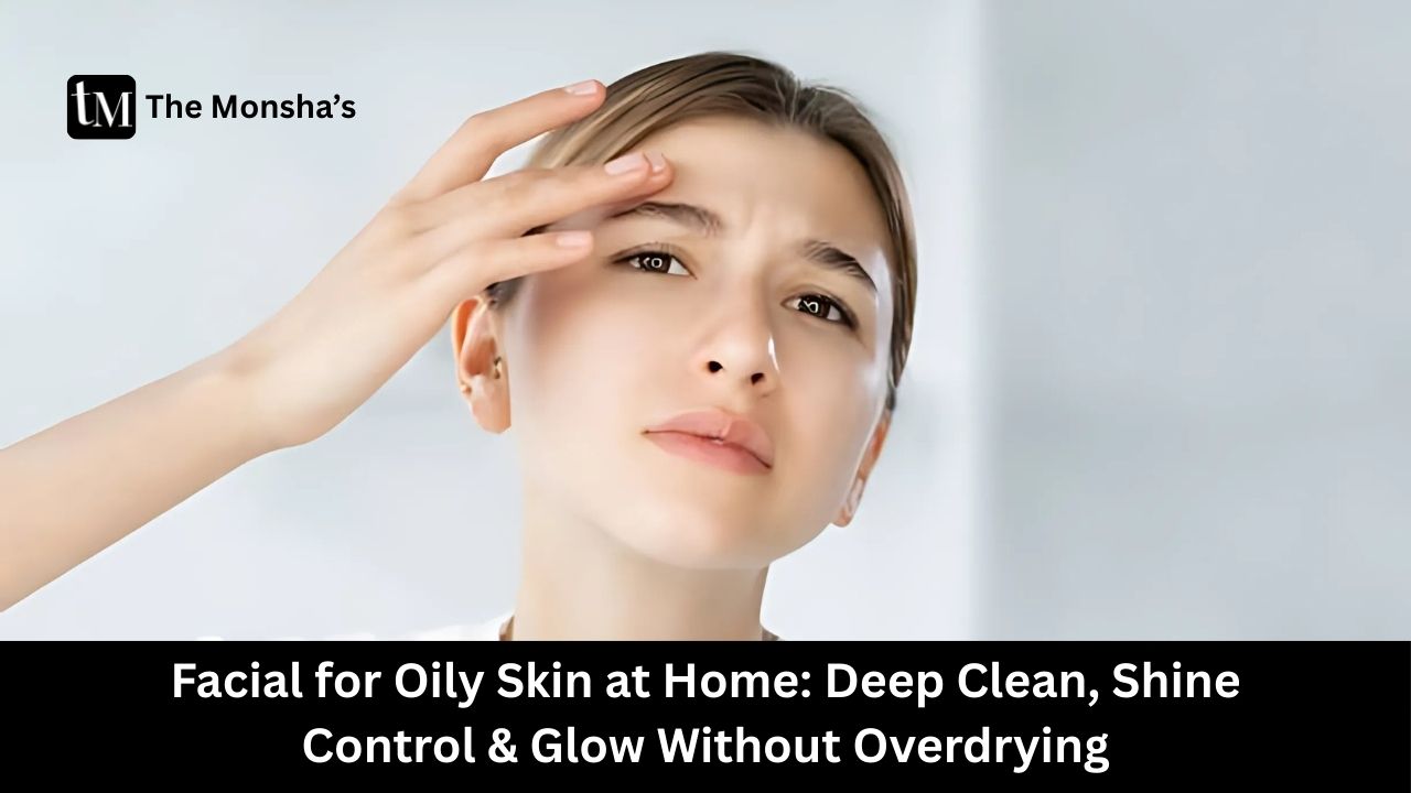 Facial for Oily Skin at Home: Deep Clean, Shine Control & Glow Without Overdrying