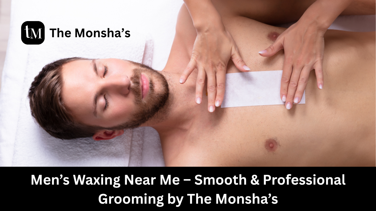 Men’s Waxing Near Me – Smooth & Professional Grooming by The Monsha’s