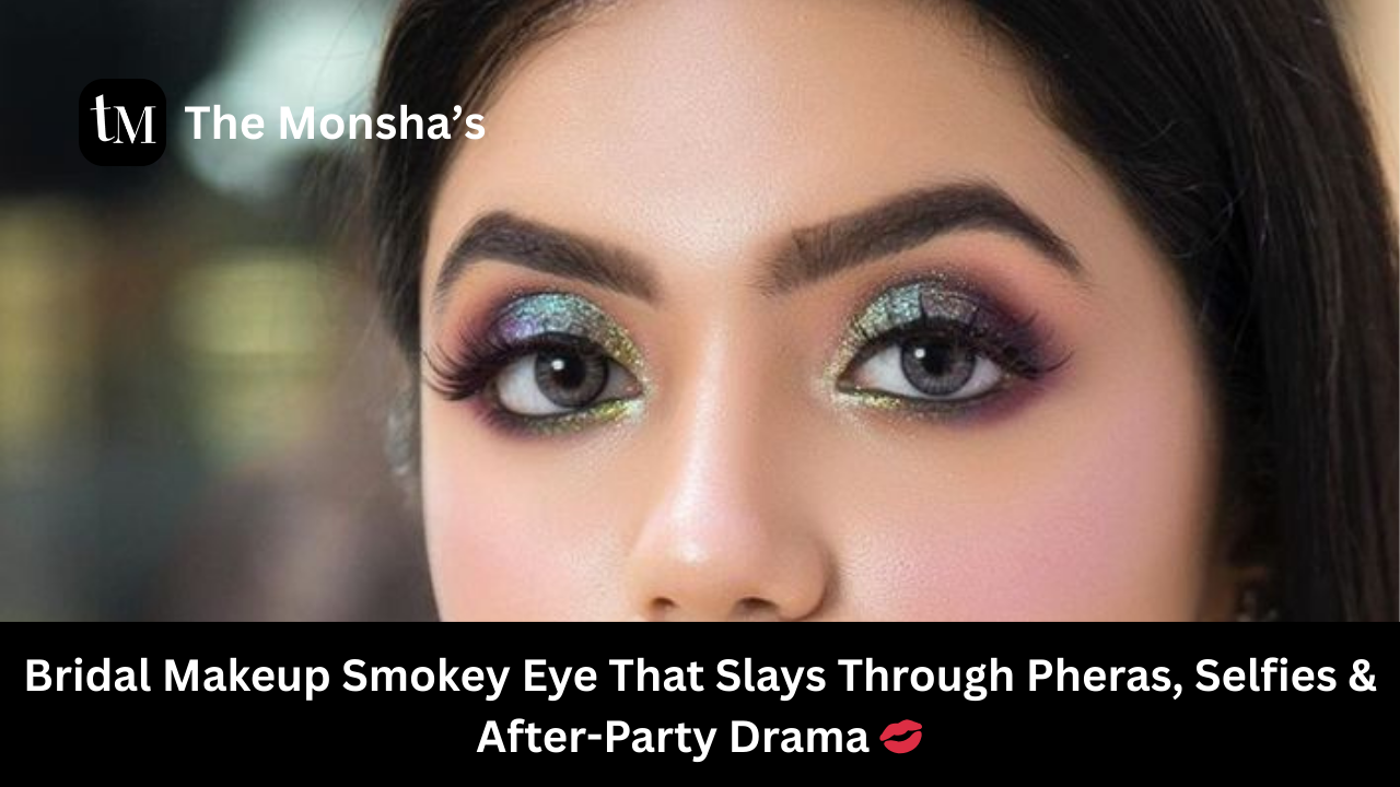 Bridal Makeup Smokey Eye That Slays Through Pheras, Selfies & After-Party Drama 💋
