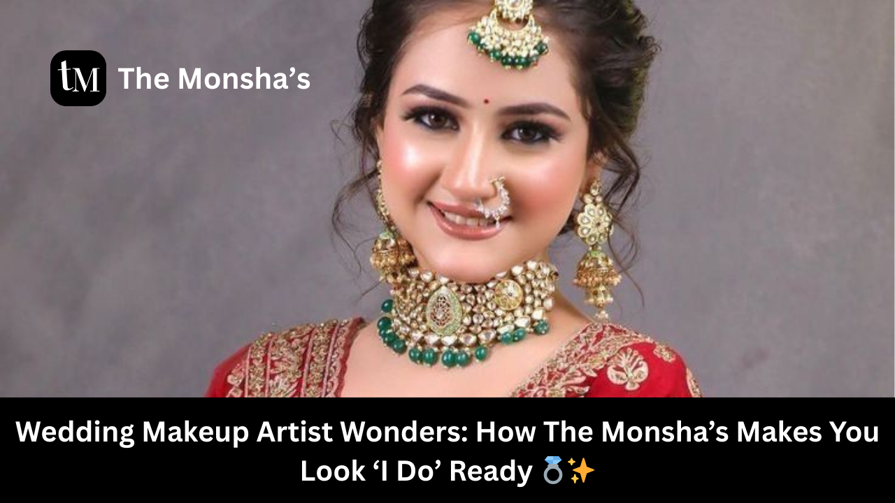 Wedding Makeup Artist Wonders: How The Monsha’s Makes You Look ‘I Do’ Ready 💍✨