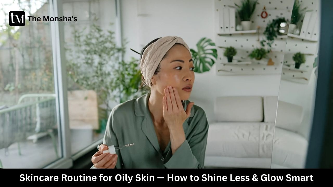 Skincare Routine for Oily Skin — How to Shine Less & Glow Smart 