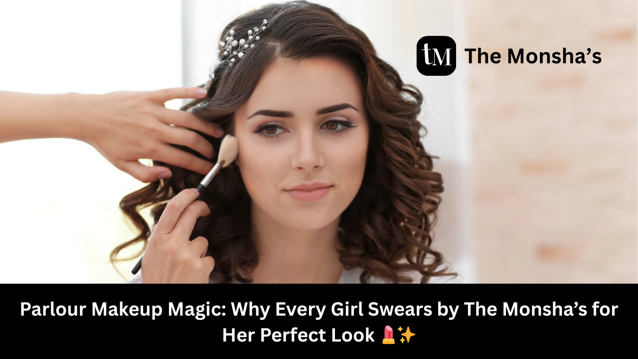 Parlour Makeup Magic: Why Every Girl Swears by The Monsha’s for Her Perfect Look 💄✨