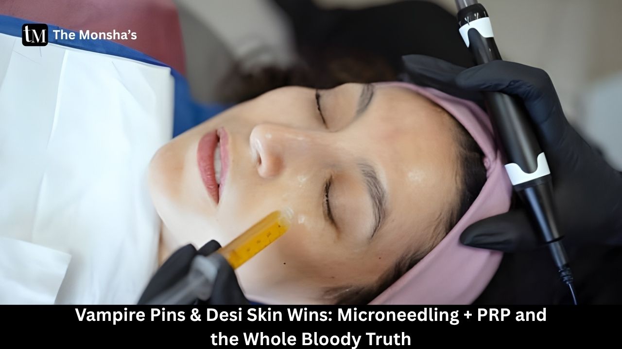 Vampire Pins & Desi Skin Wins: Microneedling + PRP and the Whole Bloody Truth
