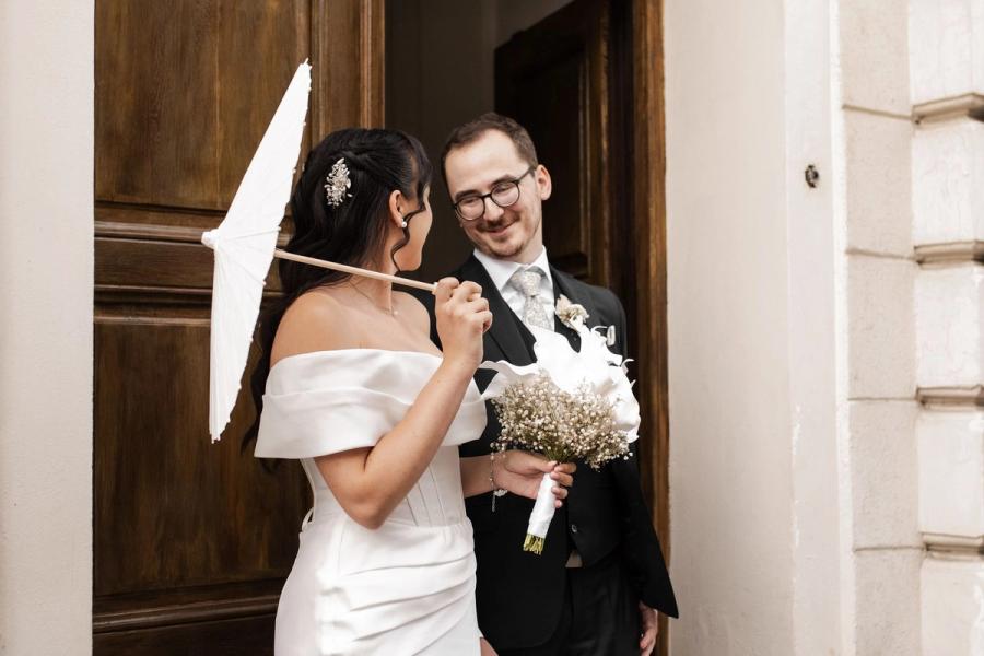 Mubera & Muhamed, wedding day, Tešanj