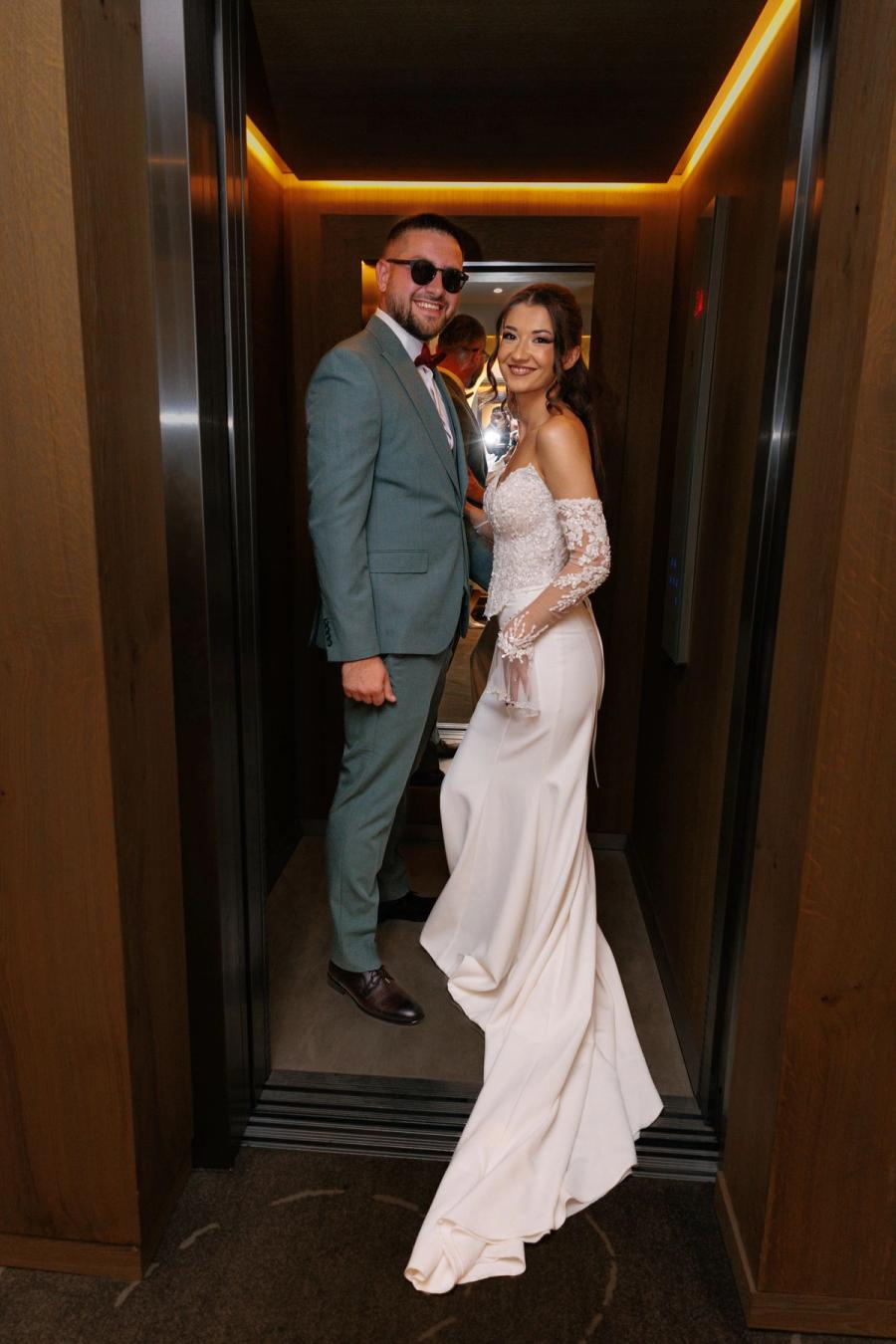 Emina & Damir, wedding day, Sarajevo