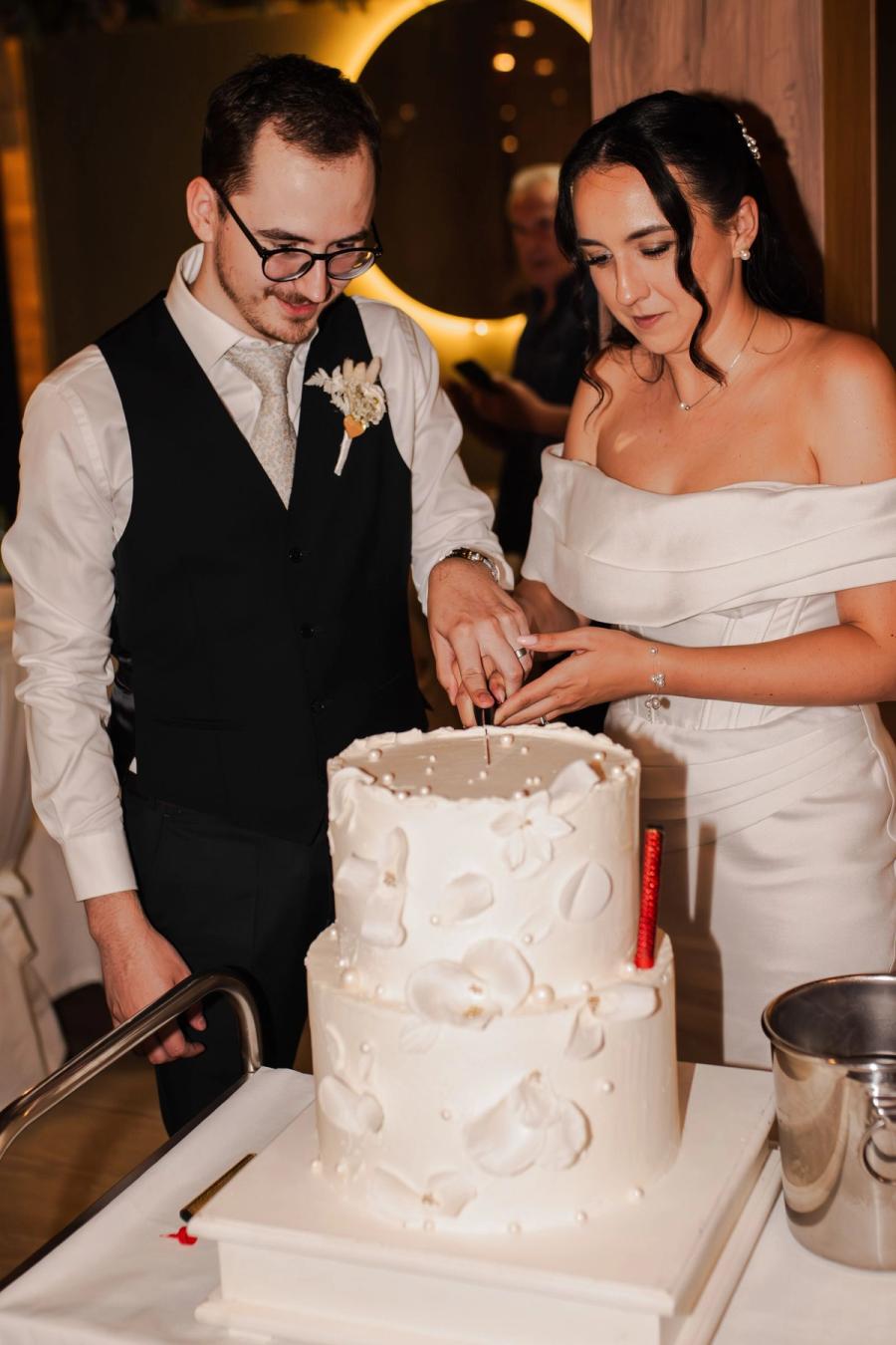 Mubera & Muhamed, wedding day, Tešanj