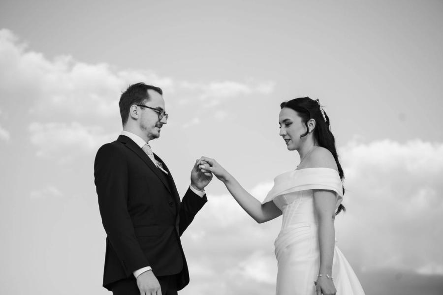 Mubera & Muhamed, wedding day, Tešanj