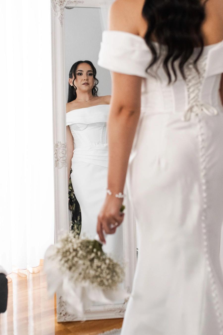 Mubera & Muhamed, wedding day, Tešanj