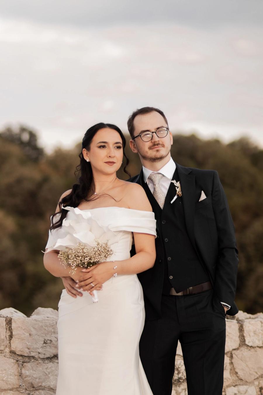 Mubera & Muhamed, wedding day, Tešanj
