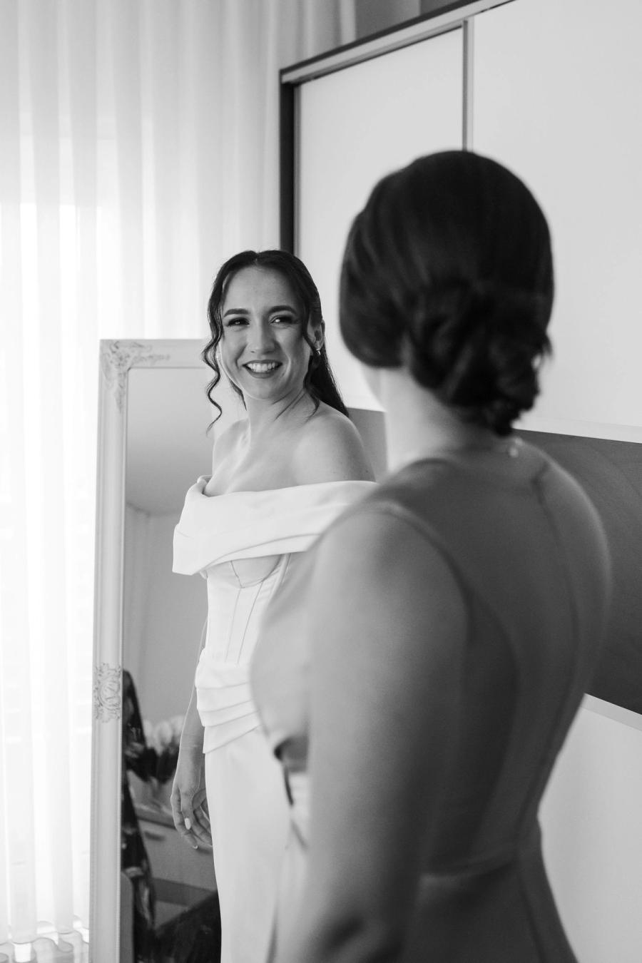 Mubera & Muhamed, wedding day, Tešanj